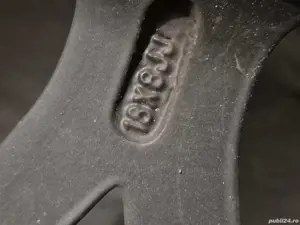 Vand 4 Jante aluminiu 5×110×R18 stare foarte bună fără defecte cu 2 cauciucuri Hankook 235/40R18dot  - imagine 4