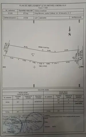Teren intravilan în cartier Colibași la strada principală  - imagine 2