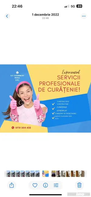 Curățenie Profesionala la cele mai bune preturi !