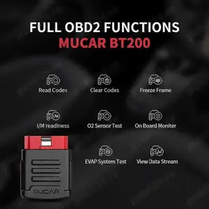 MUCAR BT200 OBD2 Scanner Bluetooth - imagine 2