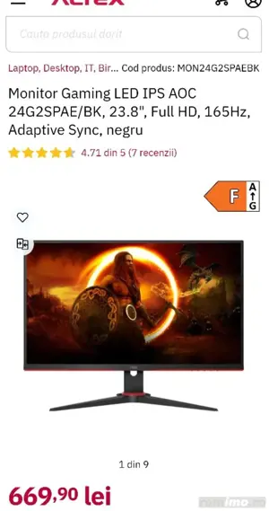 Monitor gaming AOC 24G2SPAE - imagine 4