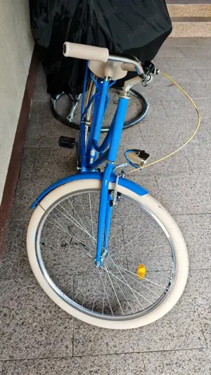 Bicicletă damă, oraș, DHS Citadinne 2832, marime L, albastru - imagine 4