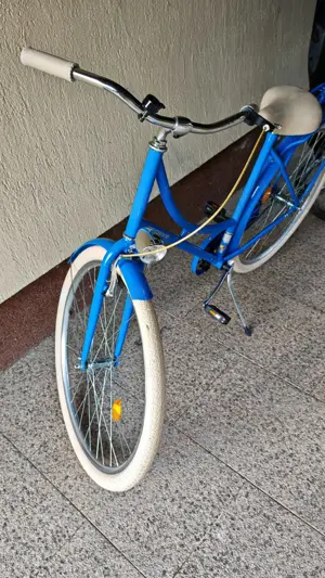 Bicicletă damă, oraș, DHS Citadinne 2832, marime L, albastru - imagine 2