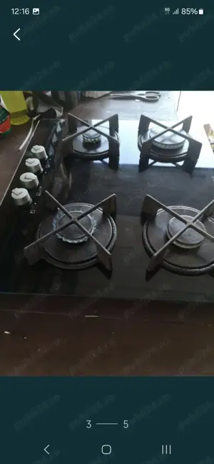 Vînd plită încorporată ceramica pe gaz,electrolux - imagine 3