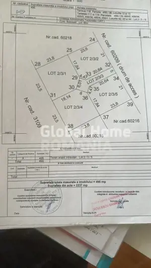 Teren 495 MP | Corbeanca | Intravilan | Oportunitate de investitie | - imagine 8