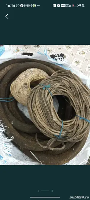 snur in seu de oaie garnituri pompe instalație sanitare  - imagine 4