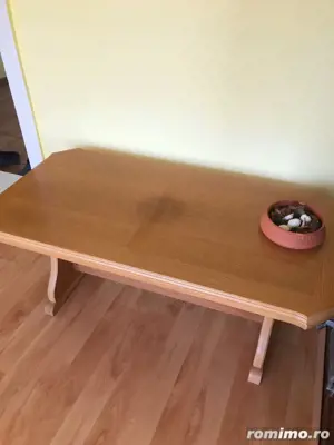 Masuta cafea din lemn masiv  - imagine 3