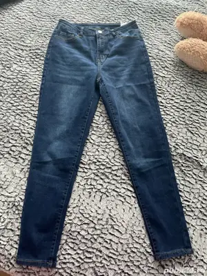 Blugi skinny noi,mar L - imagine 2