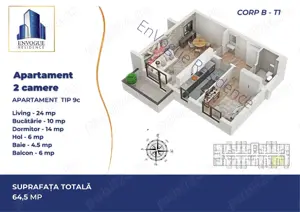 Apartament 64MP  Bd iuliu Maniu - imagine 9