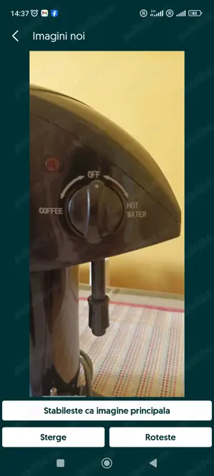 Filtru cafea  cafetieră 2 în 1 - imagine 4