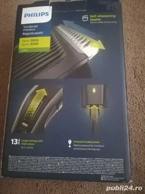 Mașină de tuns Philips nouă, alimentare rețea!  - imagine 2