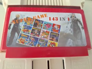 143 in 1, Caseta   discheta clasica cu jocuri pentru consola TV, NES - imagine 2
