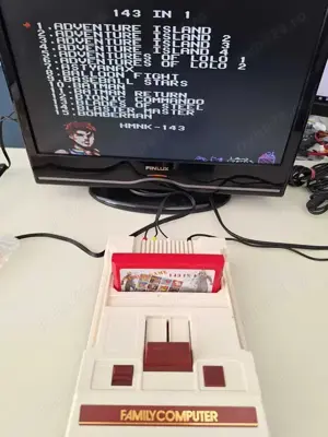 143 in 1, Caseta   discheta clasica cu jocuri pentru consola TV, NES - imagine 3