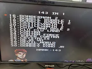 143 in 1, Caseta   discheta clasica cu jocuri pentru consola TV, NES - imagine 4