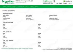 NEW, AP9631 APC Placa de gestionare a reţelei, monitorizarea mediului - imagine 5