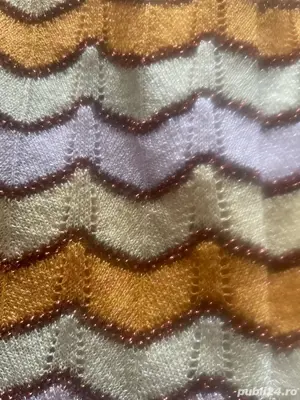 Pantalon ajurat cu lurex,H&M,mar XL