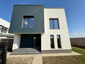 Vilă modernă cu 4 camere | Încălzire în pardoseală | Teren 505 mp - imagine 2