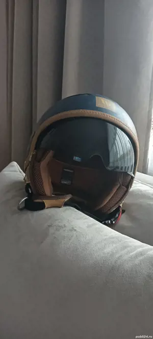 Casca moto MT Cosmo SV albastru mat