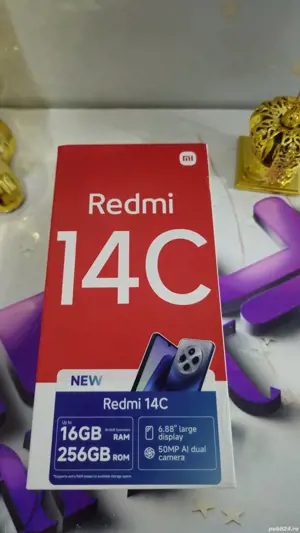 Redmi 14 C 256GB 16GB Ram Duos.Pre  fix 0 Minute. - imagine 4