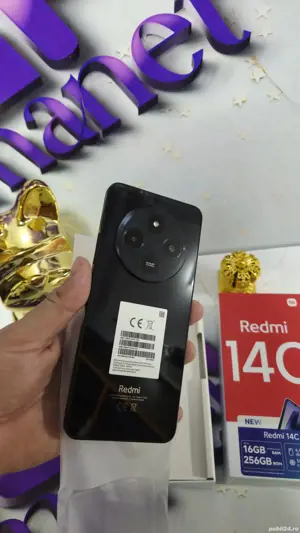 Redmi 14 C Black 256GB 16GB RAM Nou 0 Minute Neactivat. - imagine 2