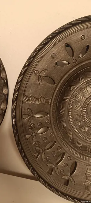 Lot farfurii decorative din lut Maghiare  - imagine 5