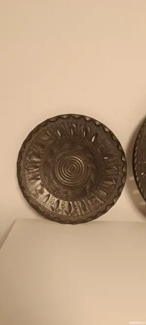 Lot farfurii decorative din lut Maghiare  - imagine 3