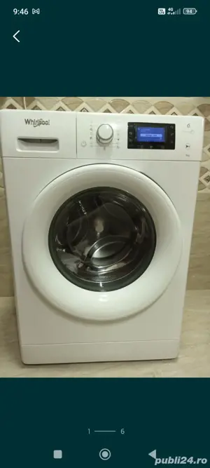 Mașină de spălat rufe Whirlpool Slim Freshcare+