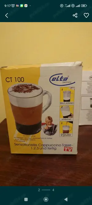 Cană pentru capucino 