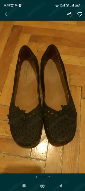 Pantofi piele naturala, nr 39