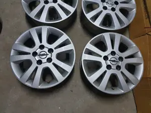 4 jante 5x110 R16-6JX15-ET49-Opel Zafira-Astra-Vectra-Corsa-etc-originale - imagine 2