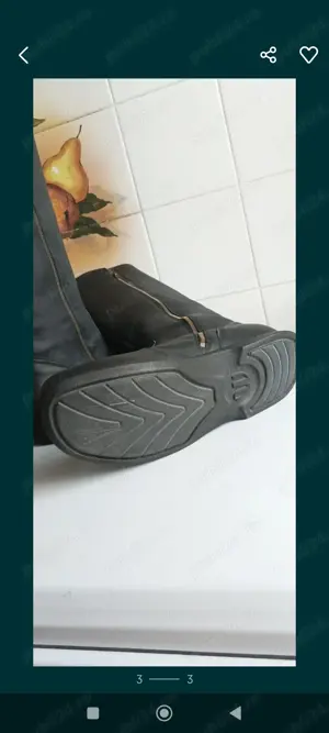 Cizme piele , nr 39  - imagine 2