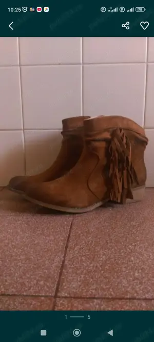 Botine piele ecologica nr 39 