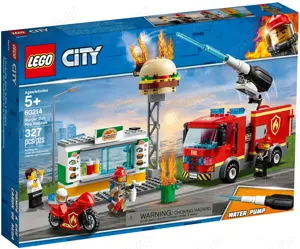 LEGO City 60214 Burger Bar Fire Rescue - NOU