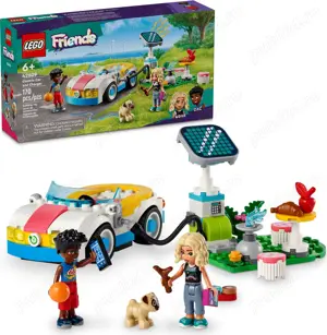 LEGO Friends 42609 Electric Car and Charger - NOU - imagine 2