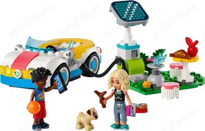 LEGO Friends 42609 Electric Car and Charger - NOU - imagine 3