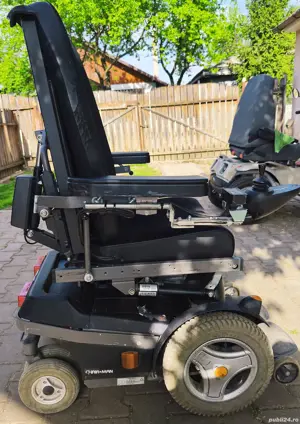 scaun ful electric cu jostik pentru persoane cu hanficap - imagine 3