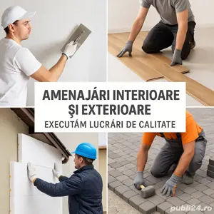 Amenajări interioare și exterioare