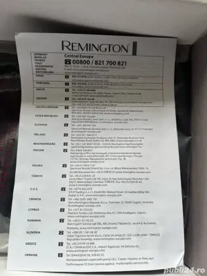 Perie indreptat parul Remington Keratin Protect  - imagine 5