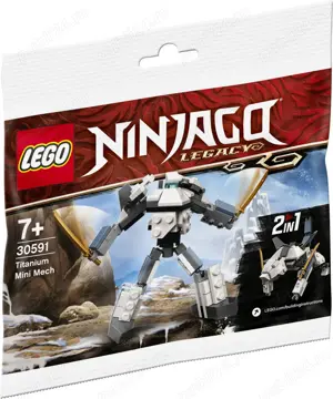 LEGO Ninjago 30591 Titanium Mini Mech - NOU