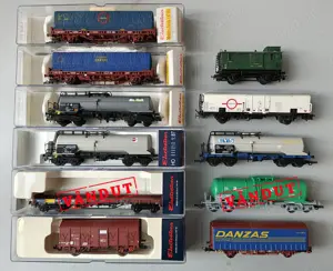 Vagoane marfa trenulet electric H0 Electrotren