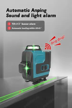 Nivela laser 16 linii, 4D, autonivelare - imagine 4