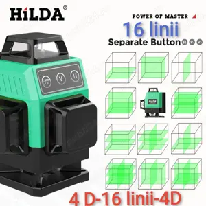 Nivela laser 16 linii 4 D ultraportabila 