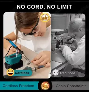 Aparat de lipit letcon portabil pentru Makita - imagine 2