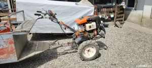 De vânzare motosapa ruris 1001ksd, sau schimb cu remorca basculabila după tractor de 45cp