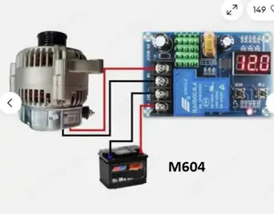 Modul incarcare acumulator 12 24V   6-60V   220V