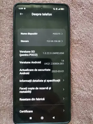 Xiaomi POCO F5 negru  - imagine 4