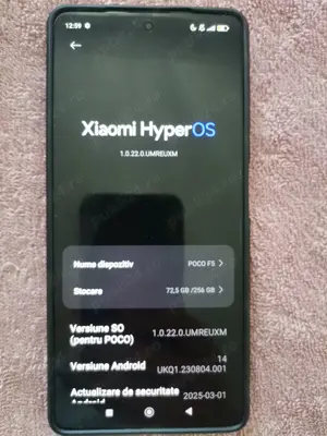 Xiaomi POCO F5 negru  - imagine 3