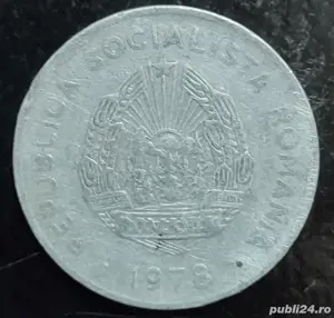 vand monedă de 5 Lei din anul 1978,pt colecționari 