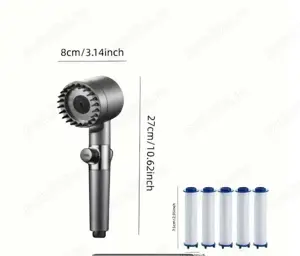 Set 5 filtre pentru para de dus - imagine 2