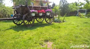 Vand căruță artizanala veche de 50 ani din regiunea Oltenia  - imagine 4